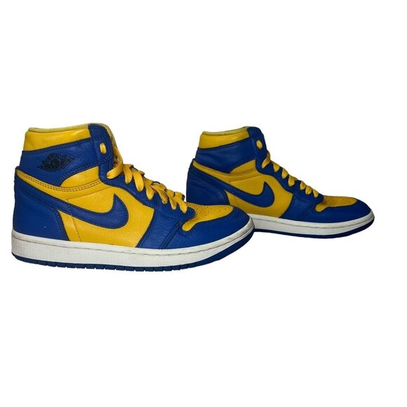 Nike Youth Air Jordan Retro Hi/Ylw/Fd2596-700/tag size 6Y - Picture 4 of 9